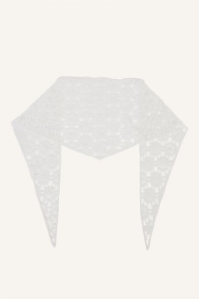Kadın Dantel İşlemeli Bandana