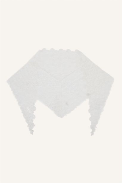 Kadın Dantel İşlemeli Bandana