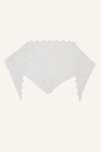Kadın Dantel İşlemeli Bandana