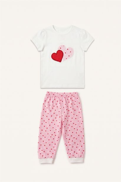 2 piece Regular Fit Knitted Pyjamas