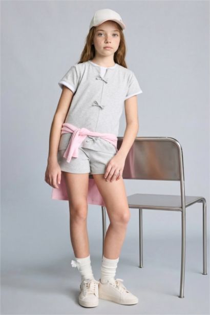 Regular Fıt 2'li Pijama Takımı Kız Çocuk