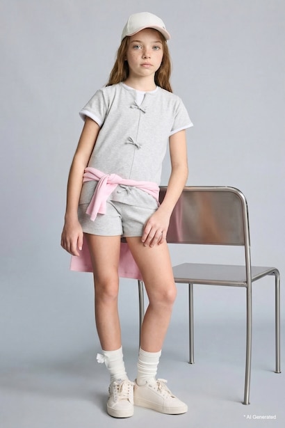 Ensemble Pyjama 2 pièces Coupe régulière pour fille