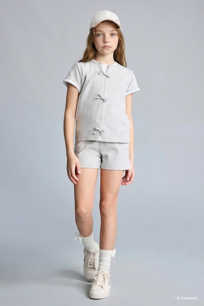 Ensemble Pyjama 2 pièces Coupe régulière pour fille