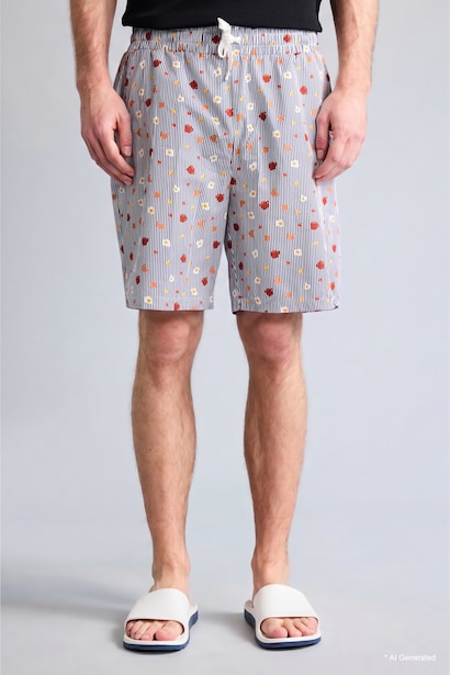 New Regular Fit With Pockets Poplin Bottom