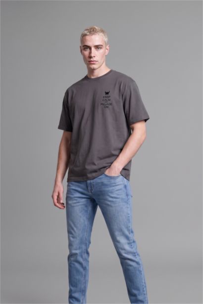 Boxy Fit Short Sleeve T-Shirt