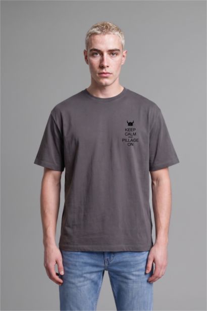 Boxy Fit Short Sleeve T-Shirt