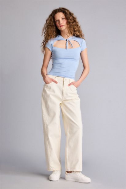 Fıtted Kısa Kollu Tişört