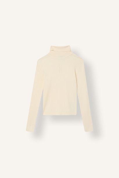 Girl Regular Fit Turtleneck Pullover