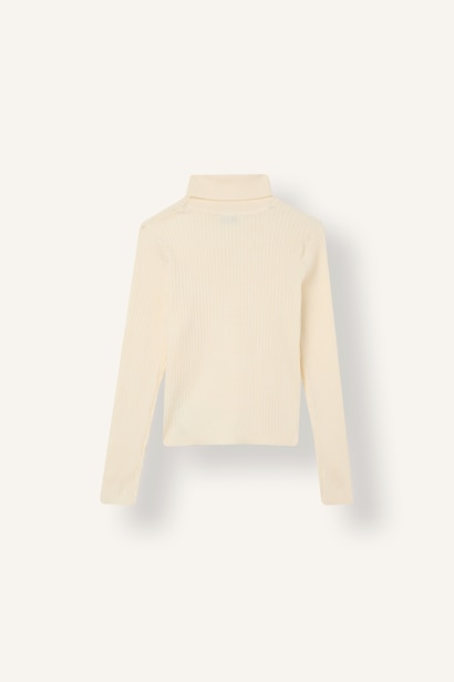 Girl Regular Fit Turtleneck Pullover
