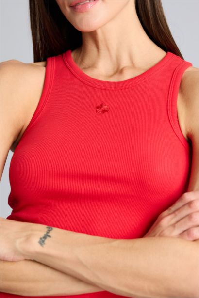 Afra x Defacto Fıtted  Fitilli Kaşkorse Atlet