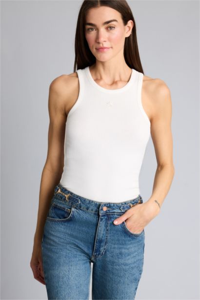 Afra x Defacto Fıtted  Fitilli Kaşkorse Atlet