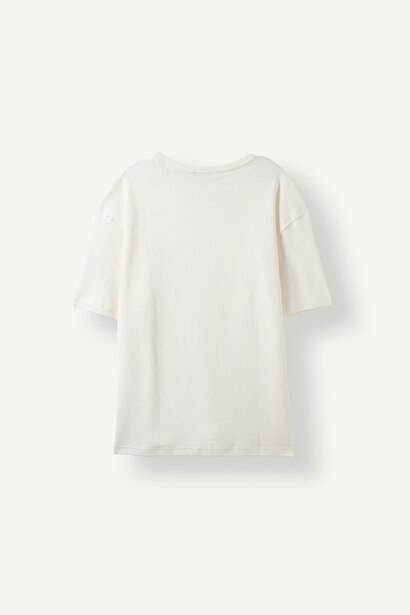 %100 Pamuk Comfort Fıt Basic Tişört