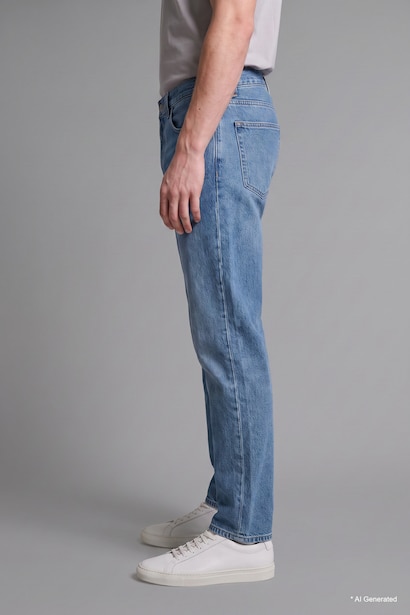 Straight Fit Trousers
