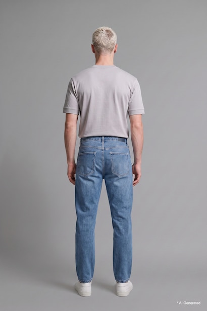 Straight Fit Trousers
