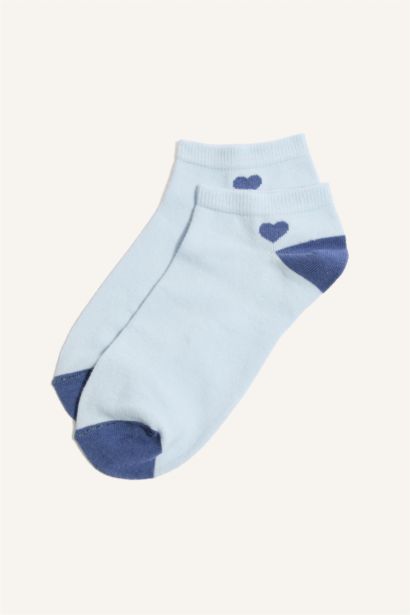 Pamuklu 5'Li Patik Çorap