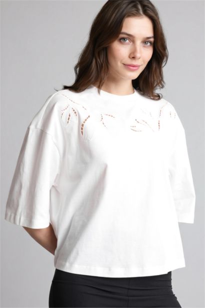 Boxy Fit Short Sleeve Tunic