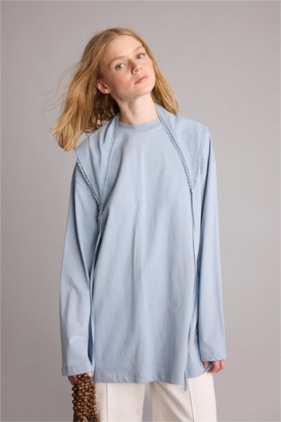 Regular Fit Long Sleeve Tunic