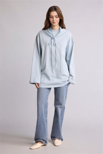 Regular Fit Long Sleeve Tunic