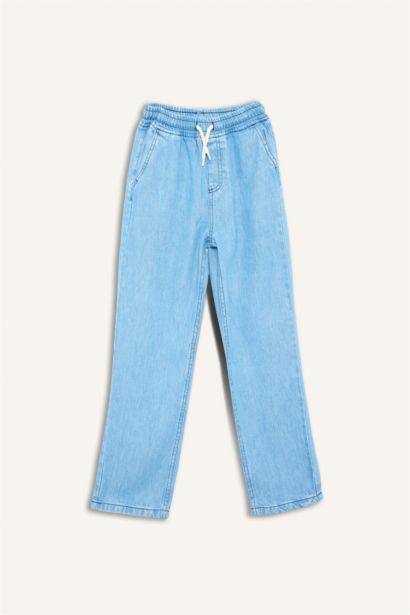 Baggy Fit Jean Pantolon Erkek Çocuk