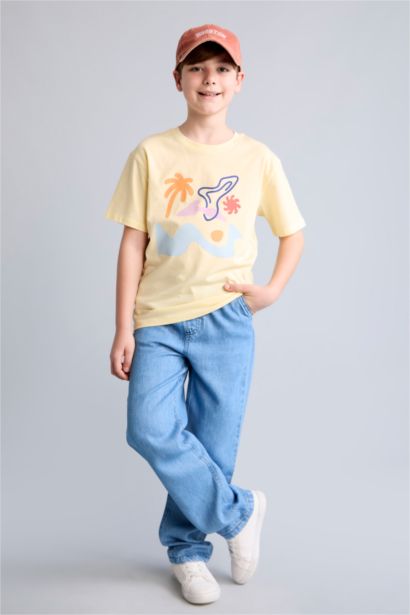 Baggy Fit Jean Pantolon Erkek Çocuk