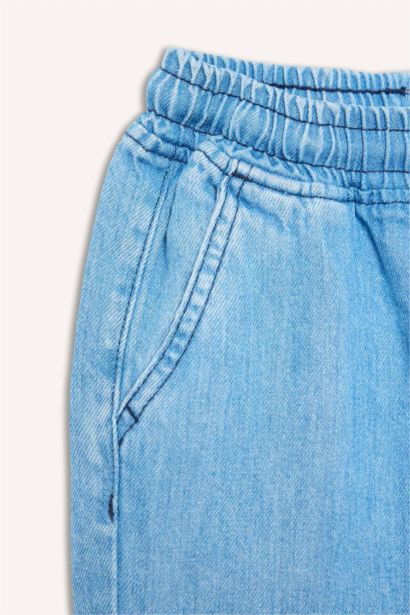 Baggy Fit Jean Pantolon Erkek Çocuk