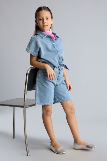 Girl Denim Shorts