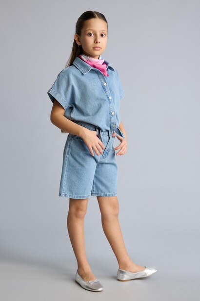 Girl Denim Shorts