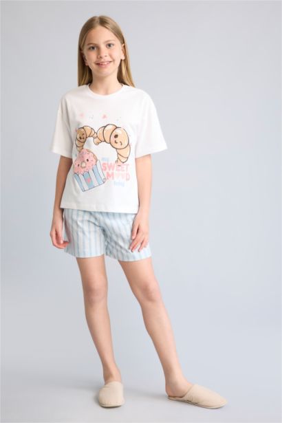 2 piece Regular Fit Knitted Pyjamas