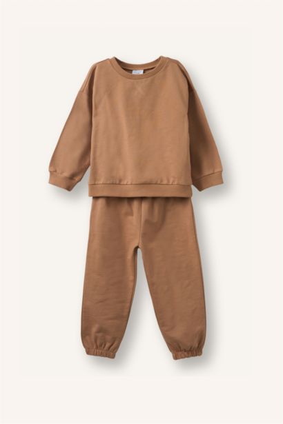 2 piece Regular Fit Crew Neck Set