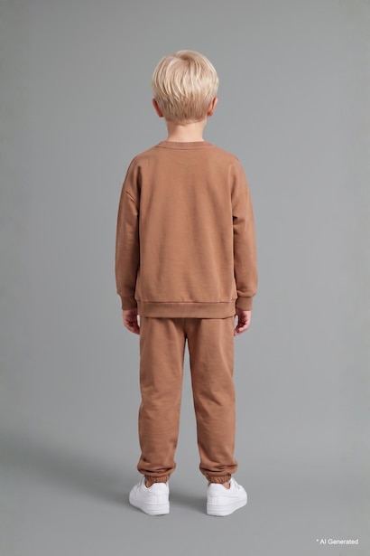 2 piece Regular Fit Crew Neck Set