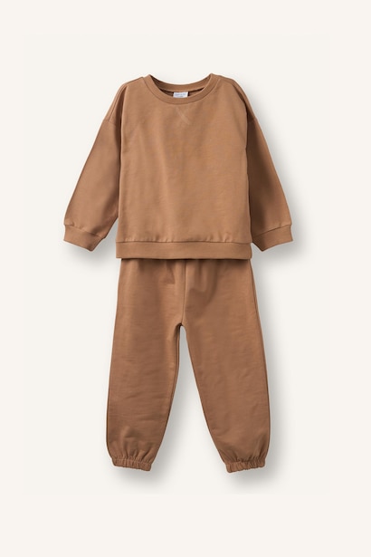 2 piece Regular Fit Crew Neck Set