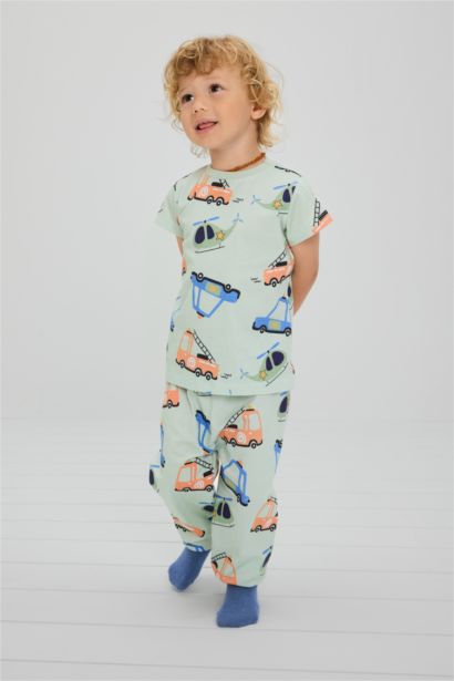 2 piece Regular Fit Knitted Pyjamas