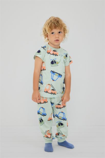 2 piece Regular Fit Knitted Pyjamas