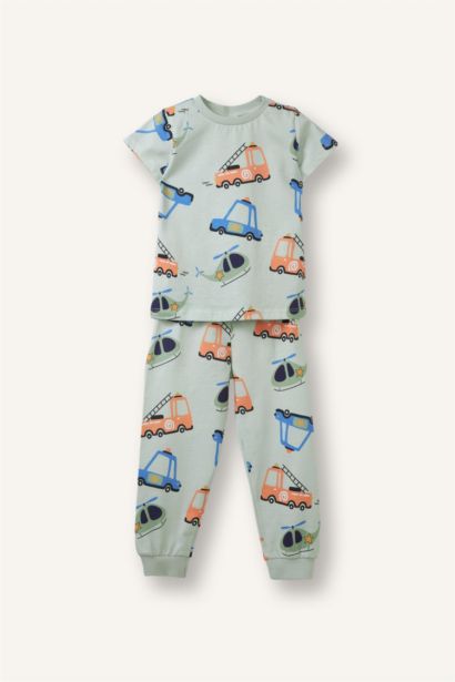 2 piece Regular Fit Knitted Pyjamas