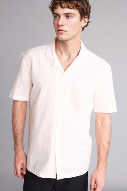 Regular Fit Cotton Short Sleeve Shirt