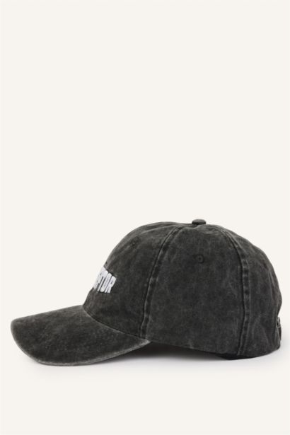 Man Cotton Embroidered Hat