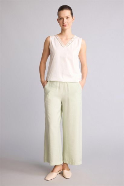 Regular Fit Modal Pantolon