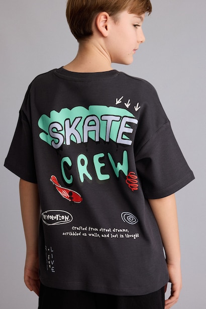Boy New Regular Fit Crew Neck T-Shirt