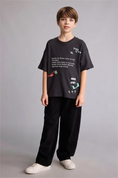 Regular Fit Kısa kollu Tişört Erkek Çocuk