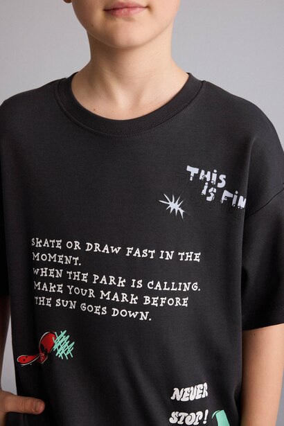 Boy New Regular Fit Crew Neck T-Shirt