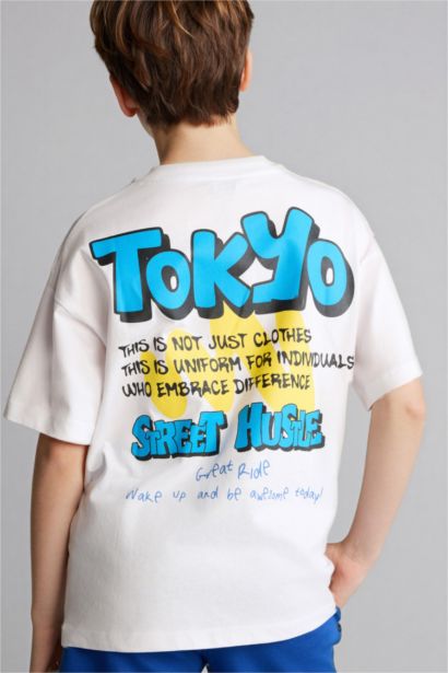 Regular Fıt Baskılı Tişört