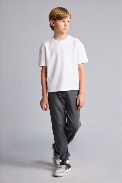 Baskılı Oversize Pantolon Erkek Çocuk