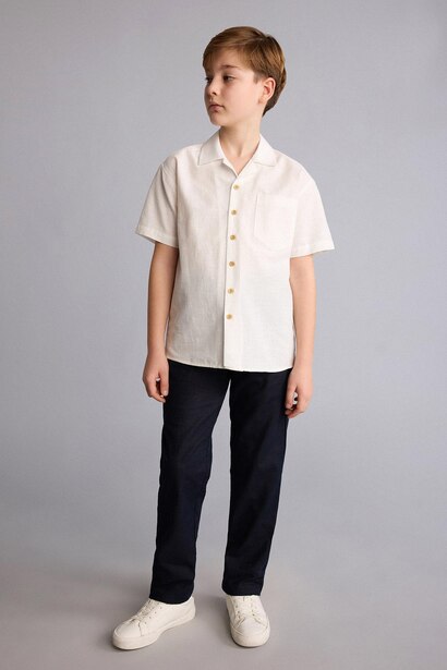 Boy Regular Fit Short Sleeve Shirt