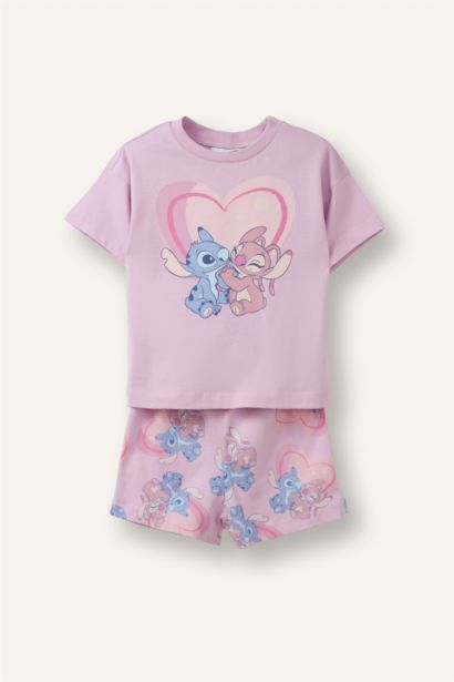 Dısney Lılo & Stıtch 2'li Pijama Takımı Kız Bebek