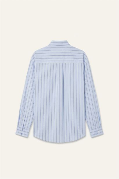 Relax Fit Cotton Long Sleeve Shirt