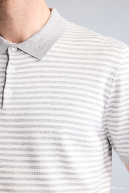 T-shirt polo à manches courtes