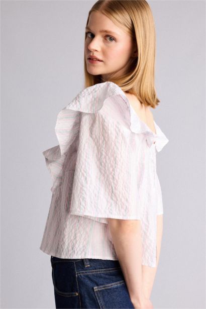 Regular Fit Kısa kollu Bluz