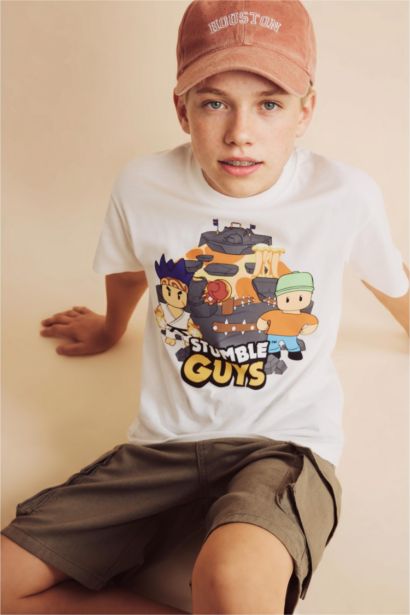 Stumble Guys Lisanslı Tişört Erkek Çocuk