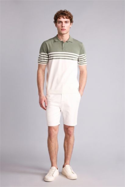 Standard Fit Short Sleeve Polo T-Shirt