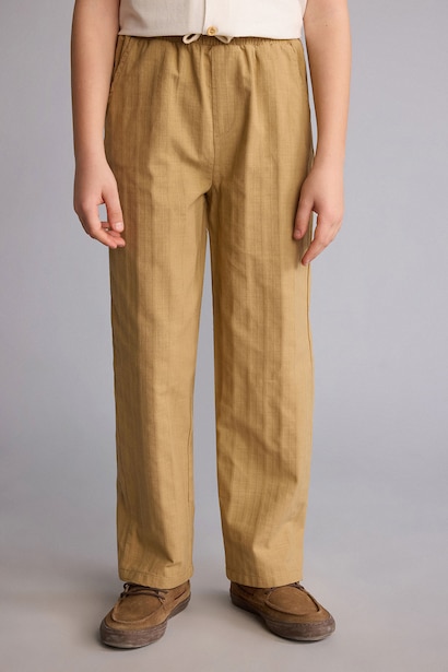 Boy Relax Fit Straight Leg Trousers